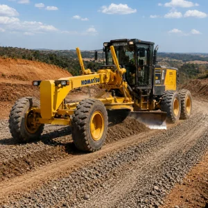 Motoniveladora Komatsu GD975-5 para Locação em Patos de Minas/MG