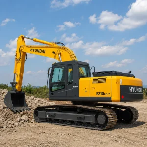 Escavadeira Hidráulica Hyundai R210LC-7 para Locação em Patos de Minas/MG