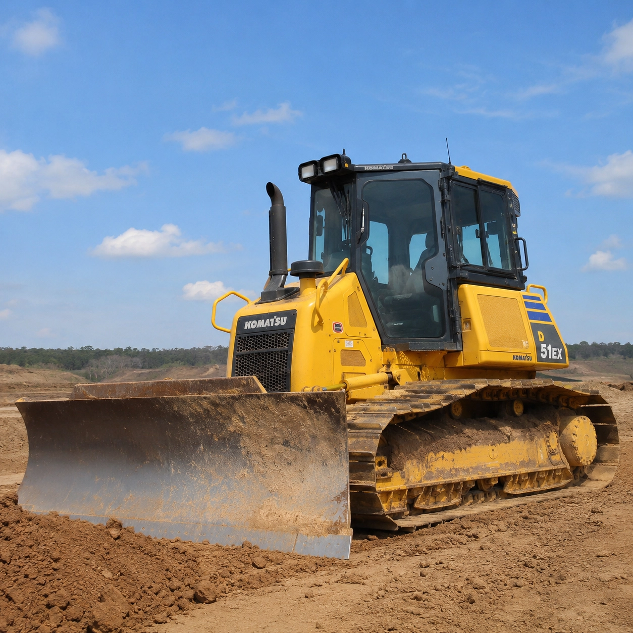 Trator de Esteira Komatsu D51EX-22 para Locação em Iturama/MG