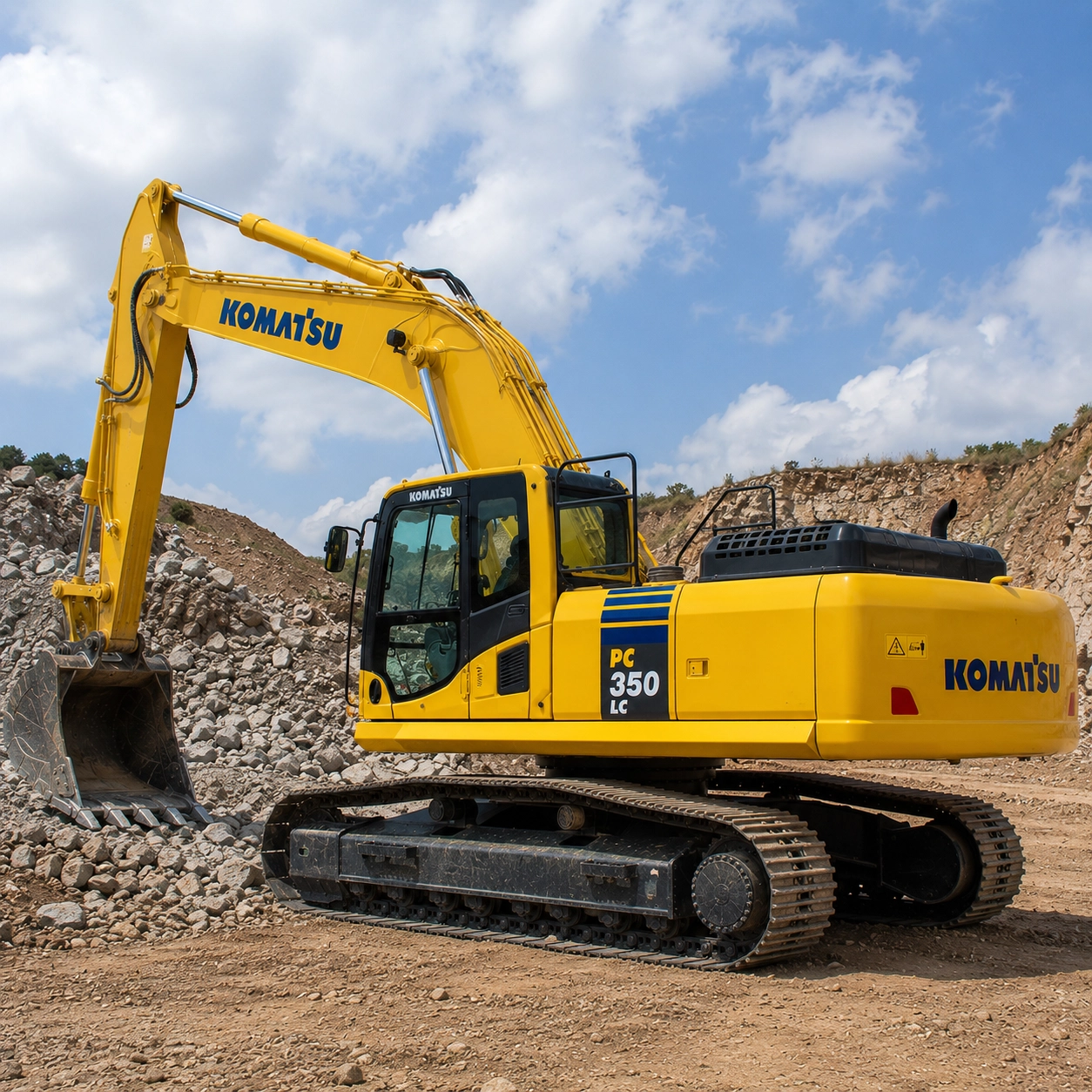 Escavadeira Hidráulica Komatsu PC350LC-8 para Locação em Ituiutaba/MG