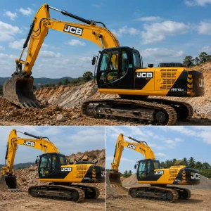 Escavadeiras Hidráulicas JCB Linha JS210 a JS235 para Locação em União de Minas/MG