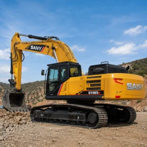 Escavadeira Hidráulica Sany SY465C para Locação em Patrocínio/MG