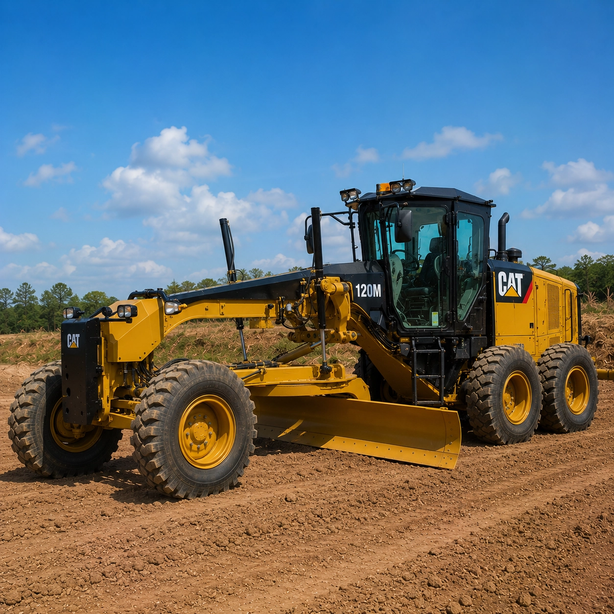 Motoniveladora Caterpillar 120M para Locação em Campo Florido/MG