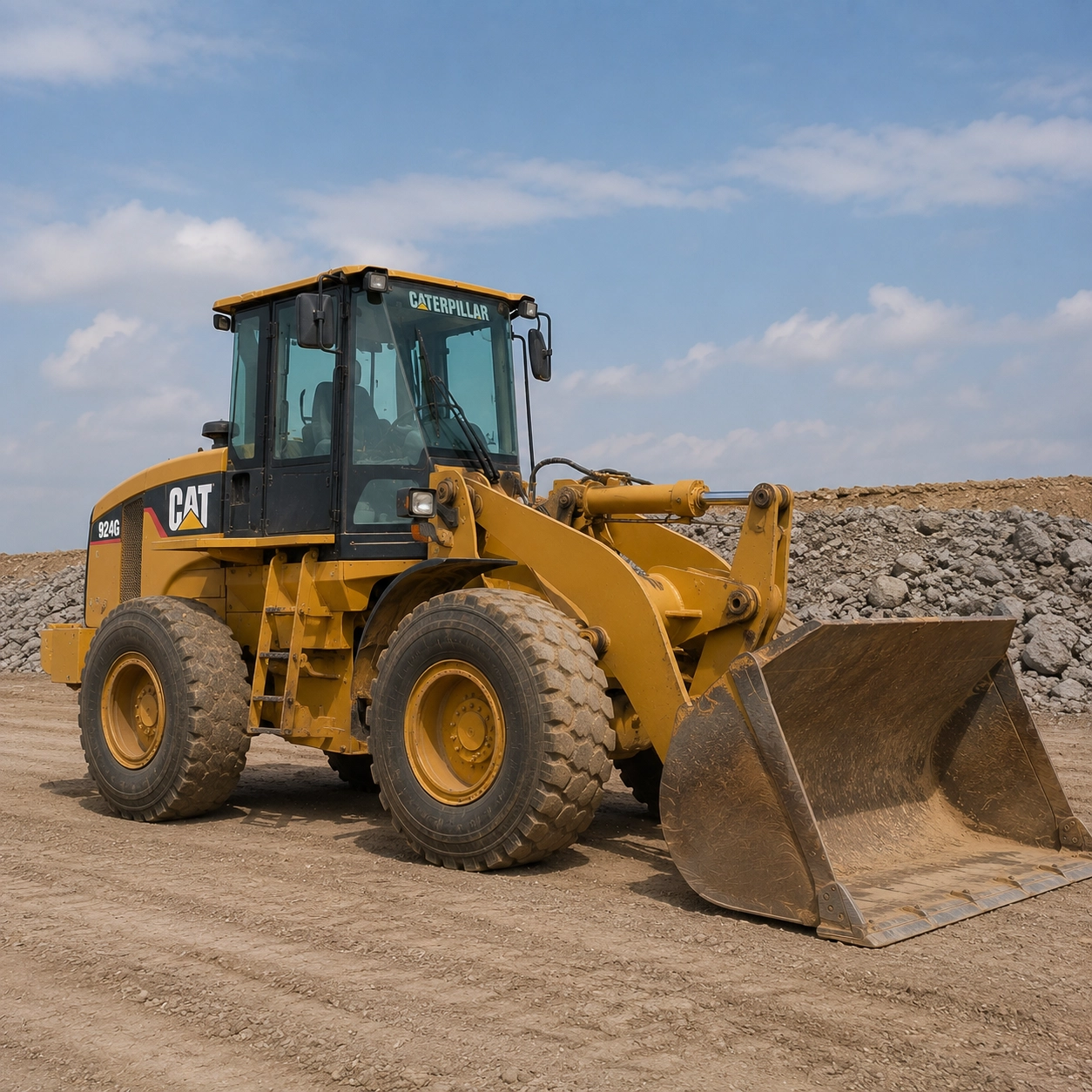 Pá Carregadeira Caterpillar 924G para Locação em Canápolis/MG