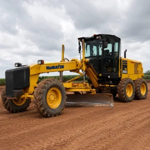 Motoniveladora Komatsu GD555-5 para Locação em Pedrinópolis/MG