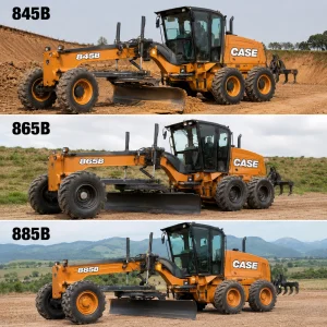 Motoniveladoras CASE 845B, 865B e 885B para Locação em Veríssimo/MG